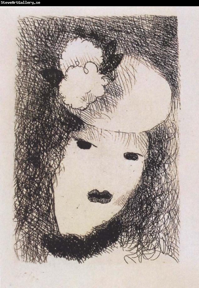 Marie Laurencin Woman wearing the hat